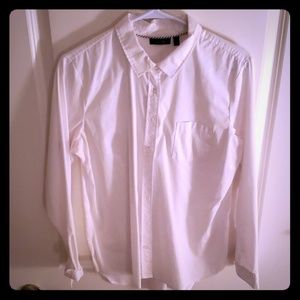 White Button-up Shirt